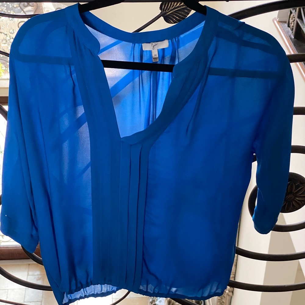 Blue blouse